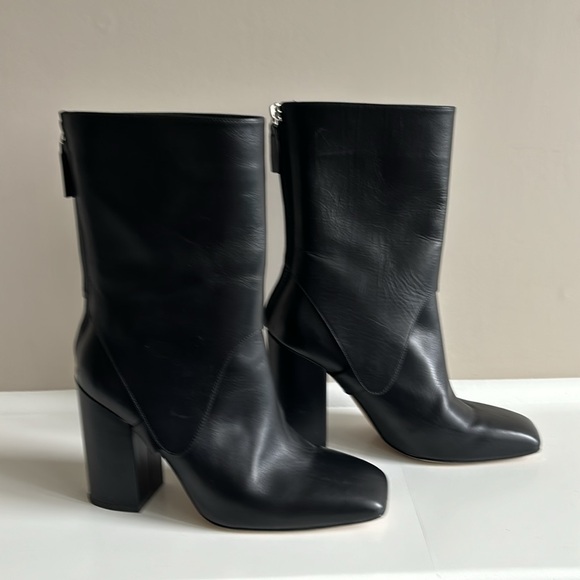 Victoria Beckham Square Toe Boots 38/7.5 - Picture 2 of 6